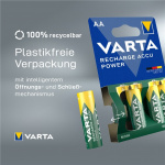 Varta AA (Mignon)/HR6 (56706) genopladeligt batteri - 2100 mAh, 2 stk. blister Low-selvafladning NiMH batteri (Klar-til-brug), 1,2 V Varta AA (Mignon)/HR6 (56706) genopladeligt batteri - 2100 mAh, 2 stk. blister Low-selvafladning NiMH batteri (Klar-til-brug), 1,2 V