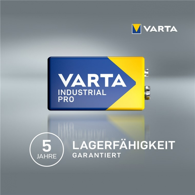Varta 6LR61/6LP3146/9 V Block (4022) batteri, 20 stk. æske alkaline mangan batteri, 9 V Varta 6LR61/6LP3146/9 V Block (4022) batteri, 20 stk. æske alkaline mangan batteri, 9 V