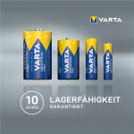 Varta 6LR61/6LP3146/9 V Block (4022) batteri, 20 stk. æske alkaline mangan batteri, 9 V