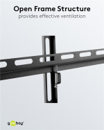 Goobay TV vægbeslag Basic TILT (M) til tv-apparater fra 32 til 55 tommer (81-140 cm), kan vippes op til 35 kg Goobay TV vægbeslag Basic TILT (M) til tv-apparater fra 32 til 55 tommer (81-140 cm), kan vippes op til 35 kg