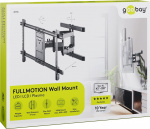 Goobay TV vægbeslag Pro FULLMOTION (XL) til tv-apparater fra 43 til 100 tommer (109-254 cm), fuld bevægelse (drejning og tilt) op til 60 kg Goobay TV vægbeslag Pro FULLMOTION (XL) til tv-apparater fra 43 til 100 tommer (109-254 cm), fuld bevægelse (drejning og tilt) op til 60 kg