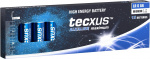 tecxus LR6/AA (Mignon) batteri, 12 stk. æske alkaline mangan batteri, 1,5 V tecxus LR6/AA (Mignon) batteri, 12 stk. æske alkaline mangan batteri, 1,5 V