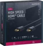 ClickTronic Højhastigheds HDMI™-kabel Premium-kabel | 1x HDMI™-stik 1x HDMI™-stik | 12,5 m | UHD 4K @ 30 Hz ClickTronic Højhastigheds HDMI™-kabel Premium-kabel | 1x HDMI™-stik 1x HDMI™-stik | 12,5 m | UHD 4K @ 30 Hz