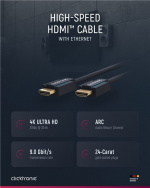 ClickTronic Højhastigheds HDMI™-kabel Premium-kabel | 1x HDMI™-stik 1x HDMI™-stik | 15,0 m | UHD 4K @ 30 Hz