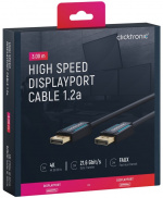 ClickTronic DisplayPort™-kabel Premium-kabel | 1x DisplayPort™-stik 1x DisplayPort™-stik | 3,0 m | UHD 4K @ 60 Hz ClickTronic DisplayPort™-kabel Premium-kabel | 1x DisplayPort™-stik 1x DisplayPort™-stik | 3,0 m | UHD 4K @ 60 Hz