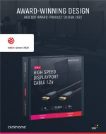 ClickTronic DisplayPort™-kabel Premium-kabel | 1x DisplayPort™-stik 1x DisplayPort™-stik | 15,0 m | UHD 4K @ 60 Hz