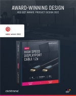 ClickTronic DisplayPort™-kabel Premium-kabel | 1x DisplayPort™-stik 1x DisplayPort™-stik | 20,0 m | UHD 4K @ 60 Hz ClickTronic DisplayPort™-kabel Premium-kabel | 1x DisplayPort™-stik 1x DisplayPort™-stik | 20,0 m | UHD 4K @ 60 Hz