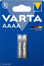 Varta LR61/AAAA (Mini) (4061) batteri, 2 stk. blister alkaline mangan batteri, 1,5 V