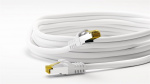 Goobay RJ45 netværkskabel S/FTP (PiMF), 500 MHz, med CAT 7 råkabel, hvid, 0,25 m LSZH halogenfri kabelkappe, kobber, RJ45-hanstik (CAT 6A) Goobay RJ45 netværkskabel S/FTP (PiMF), 500 MHz, med CAT 7 råkabel, hvid, 0,25 m LSZH halogenfri kabelkappe, kobber, RJ45-hanstik (CAT 6A)