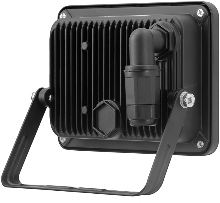 Goobay LED udendørs projektør, 30 W med 2550 lm, neutralt hvidt lys (4000 K) og M16 kabelforskruning, egnet til udendørs brug (IP65) Goobay LED udendørs projektør, 30 W med 2550 lm, neutralt hvidt lys (4000 K) og M16 kabelforskruning, egnet til udendørs brug (IP65)