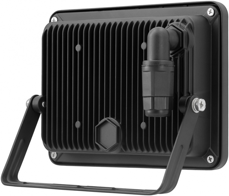 Goobay LED udendørs projektør, 50 W med 4250 lm, neutralt hvidt lys (4000 K) og M16 kabelforskruning, egnet til udendørs brug (IP65) Goobay LED udendørs projektør, 50 W med 4250 lm, neutralt hvidt lys (4000 K) og M16 kabelforskruning, egnet til udendørs brug (IP65)