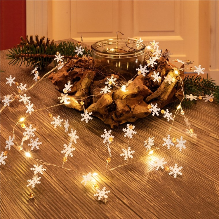 Goobay 10 LED lyskæde sølvtråd  Goobay 10 LED lyskæde sølvtråd