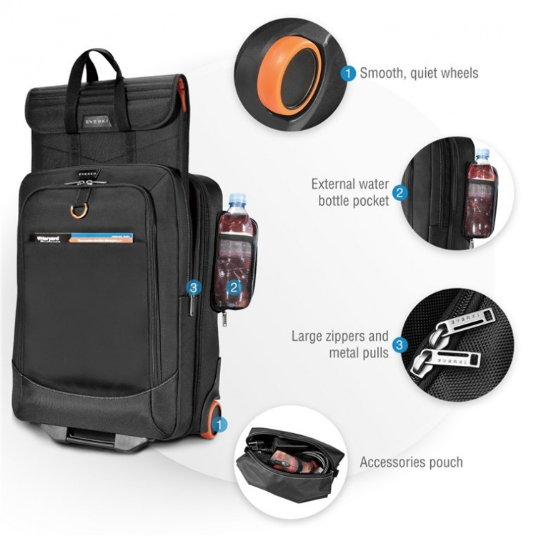 everki Trolley (EKB420) Laptop Vogn til enheder fra 15 til 18,4 inches