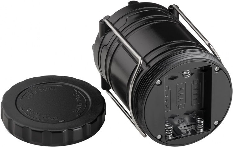 Goobay LED campinglampe High Bright 250 optrækkelig, kompakt design, meget lysstærk, kold hvid (6800 K) Goobay LED campinglampe High Bright 250 optrækkelig, kompakt design, meget lysstærk, kold hvid (6800 K)