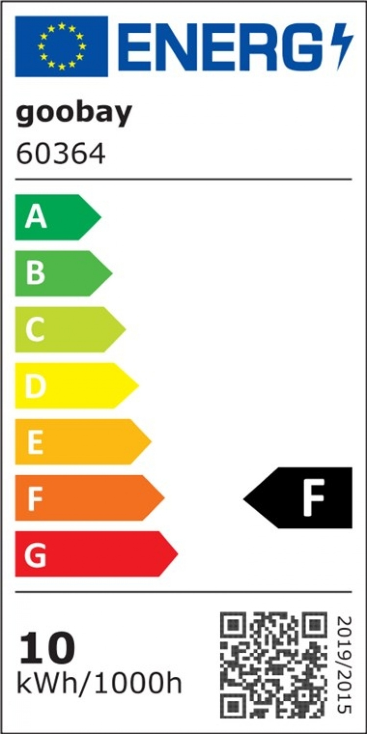Goobay LED-luplampe med klemme, 10 W, hvid 800 lm, lysstyrke og lysfarve justerbar, 127 mm glaslinse, 1,75x forstørrelse, 3 dioptrier