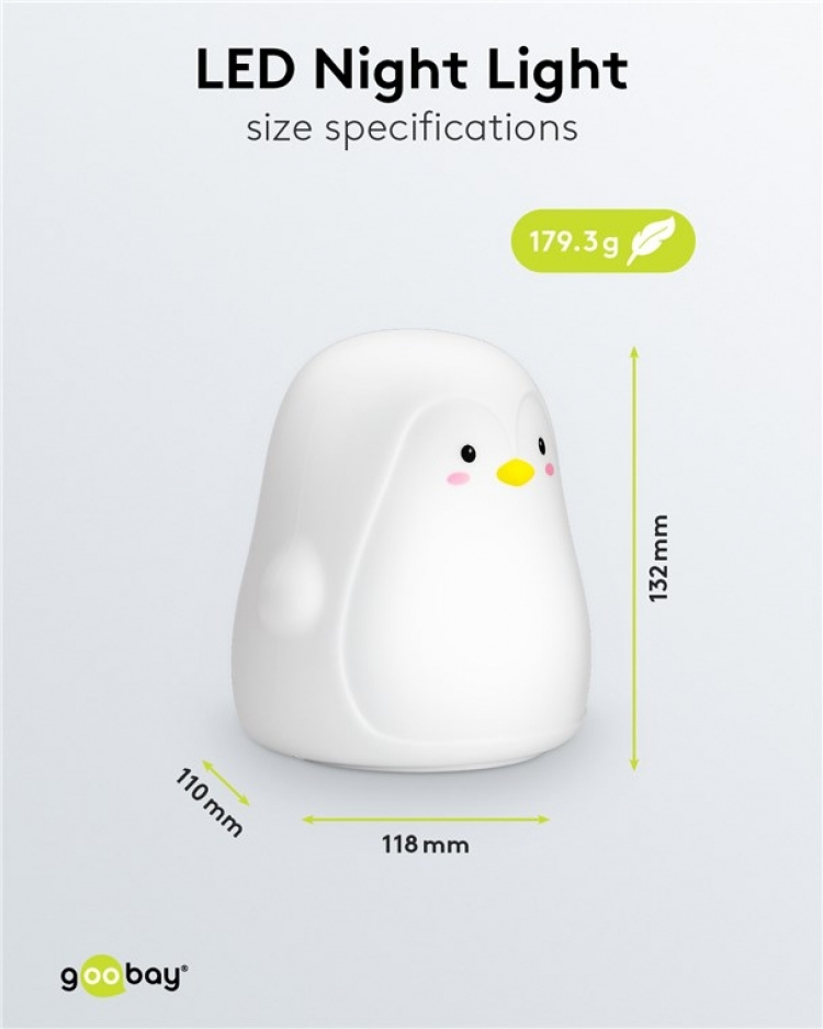 Goobay LED-vågelampe 