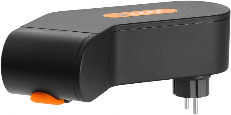 LAPP MOBILITY Mobility Dock oplader til elektriske køretøjer (5555925000) op til 2,3 kW, 10 A, 1-faset, til mobil opladning af hybrid- og elbiler med Type 2-tilslutning