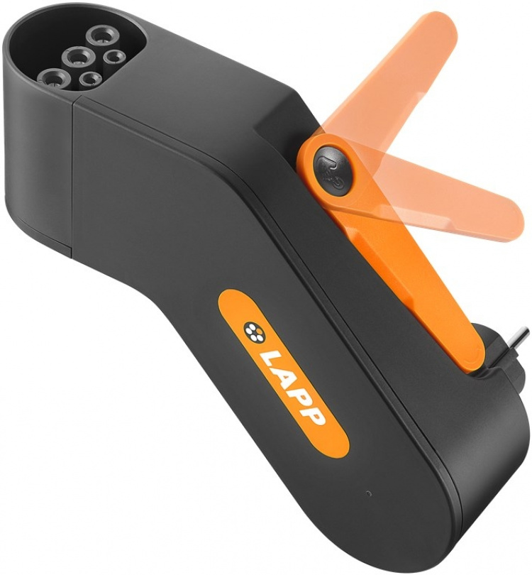 LAPP MOBILITY Mobility Dock oplader til elektriske køretøjer (5555925000) op til 2,3 kW, 10 A, 1-faset, til mobil opladning af hybrid- og elbiler med Type 2-tilslutning