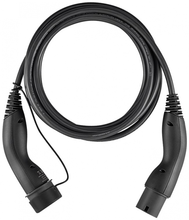 LAPP MOBILITY Type 2 opladningskabel, op til 7,4 kW, 7 m, sort (5555934006) 32 A, 1-faset, til opladning af hybrid- og elbiler med Type 2-tilslutning LAPP MOBILITY Type 2 opladningskabel, op til 7,4 kW, 7 m, sort (5555934006) 32 A, 1-faset, til opladning af hybrid- og elbiler med Type 2-tilslutning