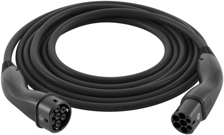LAPP MOBILITY Type 2 opladningskabel, op til 22 kW, 7 m, sort (5555934007) 32 A, 3-faset, til opladning af hybrid- og elbiler med Type 2-tilslutning LAPP MOBILITY Type 2 opladningskabel, op til 22 kW, 7 m, sort (5555934007) 32 A, 3-faset, til opladning af hybrid- og elbiler med Type 2-tilslutning