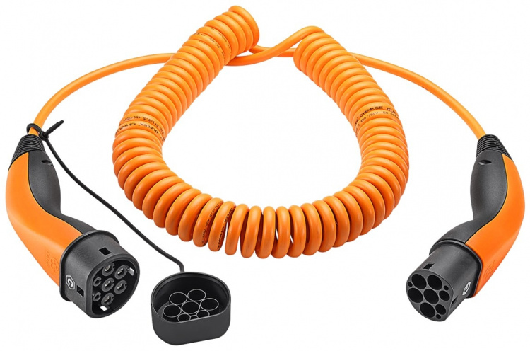 LAPP MOBILITY Type 2 spiralopladningskabel, op til 11 kW, m, orange (5555936025) 20 A, 3-faset, til opladning af hybrid- og elbiler med Type 2-tilslutning LAPP MOBILITY Type 2 spiralopladningskabel, op til 11 kW, m, orange (5555936025) 20 A, 3-faset, til opladning af hybrid- og elbiler med Type 2-tilslutning