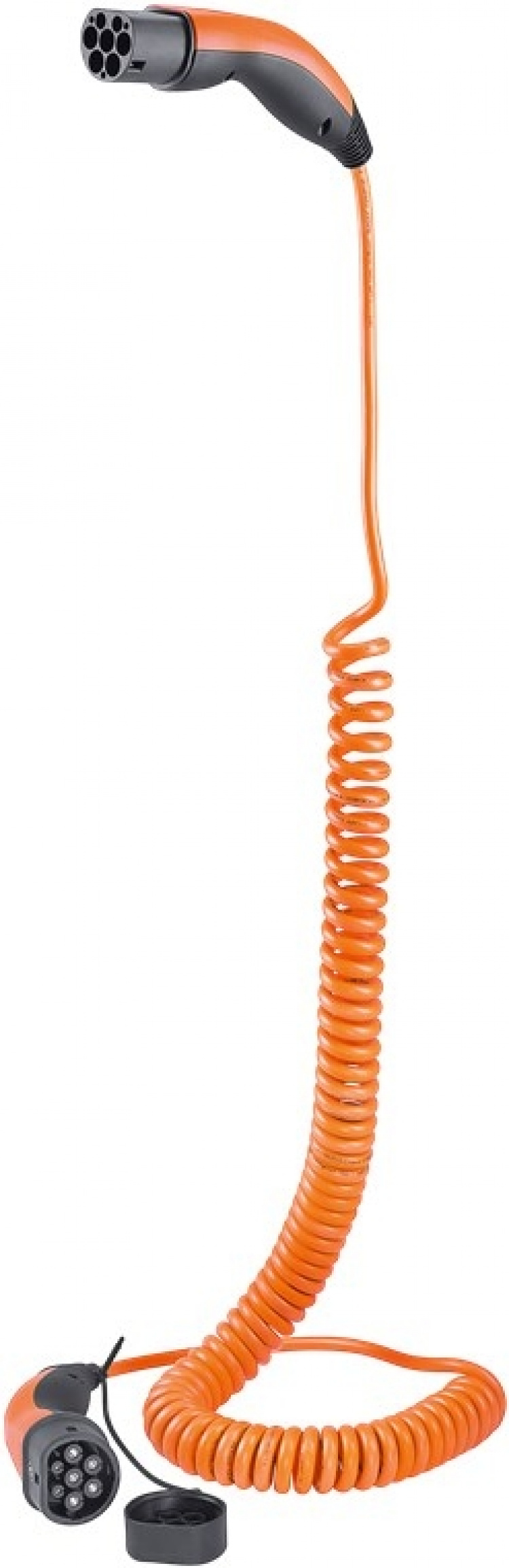 LAPP MOBILITY Type 2 spiralopladningskabel, op til 11 kW, m, orange (5555936025) 20 A, 3-faset, til opladning af hybrid- og elbiler med Type 2-tilslutning LAPP MOBILITY Type 2 spiralopladningskabel, op til 11 kW, m, orange (5555936025) 20 A, 3-faset, til opladning af hybrid- og elbiler med Type 2-tilslutning