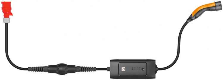 LAPP MOBILITY Mobil ladestationssæt Universal, Type 2, op til 22 kW, 6 m (5555924002) 32 A, 3-faset, til opladning af hybrid- og elbiler med Type 2-tilslutning, inkl. 2 adaptere