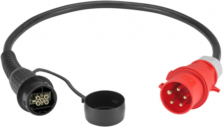 LAPP MOBILITY CEE-ladeadapter Universal, op til 22 kW, 3-faset (5555923001) 32 A, adapterkabel til ladestationen Universal fra LAPP LAPP MOBILITY CEE-ladeadapter Universal, op til 22 kW, 3-faset (5555923001) 32 A, adapterkabel til ladestationen Universal fra LAPP