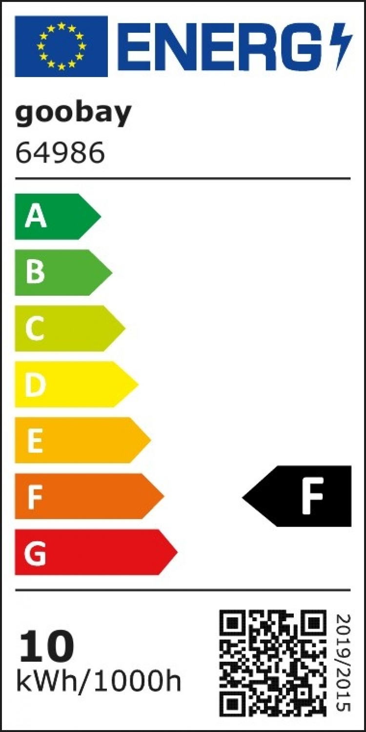 Goobay LED-luplampe med klemme, 10 W, sort 800 lm, lysstyrke og lysfarve justerbar, 127 mm glaslinse, 1,75x forstørrelse, 3 dioptrier