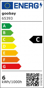 Goobay Filament-LED-kertepære, 6 W sokkel E14, varm hvid, kan ikke dæmpes
