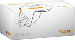 LAPP MOBILITY Mobility Dock oplader til elektriske køretøjer, type UK (5555925004) op til 2,3 kW, 10 A, 1-faset, til mobil opladning af hybrid- og elbiler med Type 2-tilslutning LAPP MOBILITY Mobility Dock oplader til elektriske køretøjer, type UK (5555925004) op til 2,3 kW, 10 A, 1-faset, til mobil opladning af hybrid- og elbiler med Type 2-tilslutning