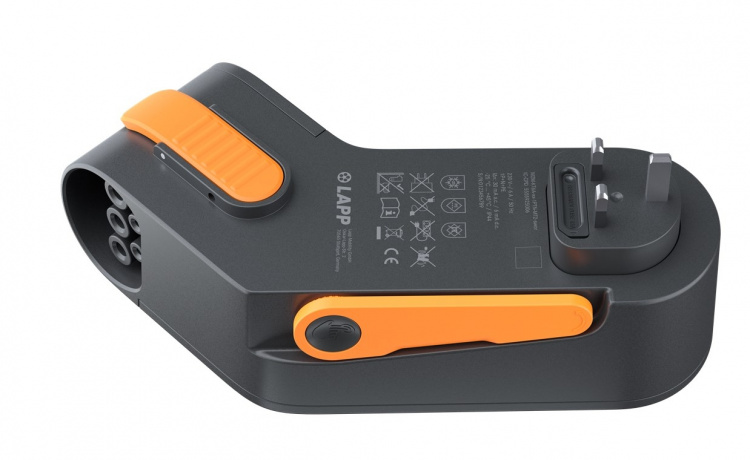 LAPP MOBILITY Mobility Dock oplader til elektriske køretøjer, type UK (5555925004) op til 2,3 kW, 10 A, 1-faset, til mobil opladning af hybrid- og elbiler med Type 2-tilslutning LAPP MOBILITY Mobility Dock oplader til elektriske køretøjer, type UK (5555925004) op til 2,3 kW, 10 A, 1-faset, til mobil opladning af hybrid- og elbiler med Type 2-tilslutning