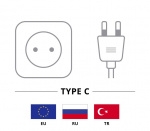 Goobay LED-luplampe med klemme, 8 W, sort 650 lm, 127 mm krystalglaslinse, 1,75x forstørrelse, 3 dioptrier