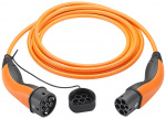 LAPP MOBILITY Type 2 opladningskabel, op til 22 kW, 3 m, orange () 32 A, 3-faset, til opladning af hybrid- og elbiler med Type 2-tilslutning