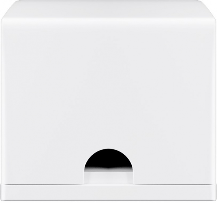 Goobay Tomt Keystone-hus 1-port med enkel Snap-In-montering