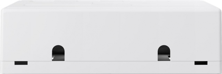 Goobay Tomt Keystone-hus 4-port med enkel Snap-In-montering