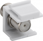 Goobay Keystone-modul SAT/antenne F socket > F socket
