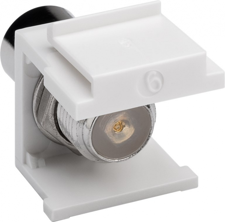 Goobay Keystone-modul SAT/antenne IEC / coax stik > F socket