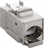 Goobay Keystone modul RJ45 CAT 6, STP, 250 MHz 17,0 mm bred, krokodilletype, til værktøjsfri IDC-montering, snap-in-system Goobay Keystone modul RJ45 CAT 6, STP, 250 MHz 17,0 mm bred, krokodilletype, til værktøjsfri IDC-montering, snap-in-system