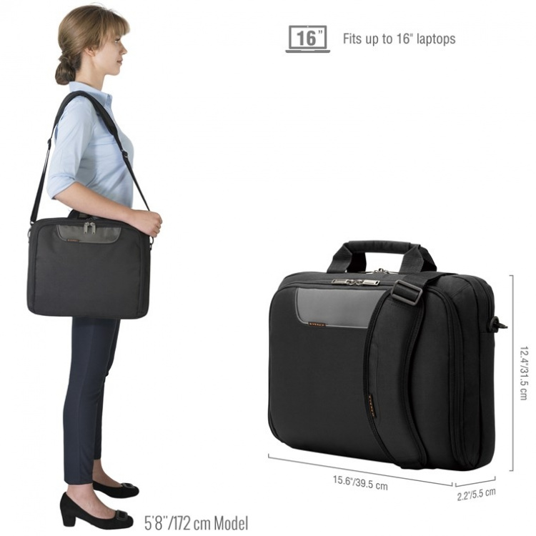 everki Advance (EKB407NCH) Laptop taske til enheder op til 16 tommer