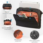 everki Lunar (EKB417BK18) Laptop taske til maskiner op til 18,4 tommer