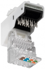 Goobay Keystone modul RJ45 CAT 5e, UTP, 100 MHz 18,11 mm bred, RJ45-stik (8P8C)
