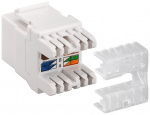 Goobay Keystone modul RJ45 CAT 6, UTP, 250 MHz 16,7 mm bred, RJ45-stik (8P8C)