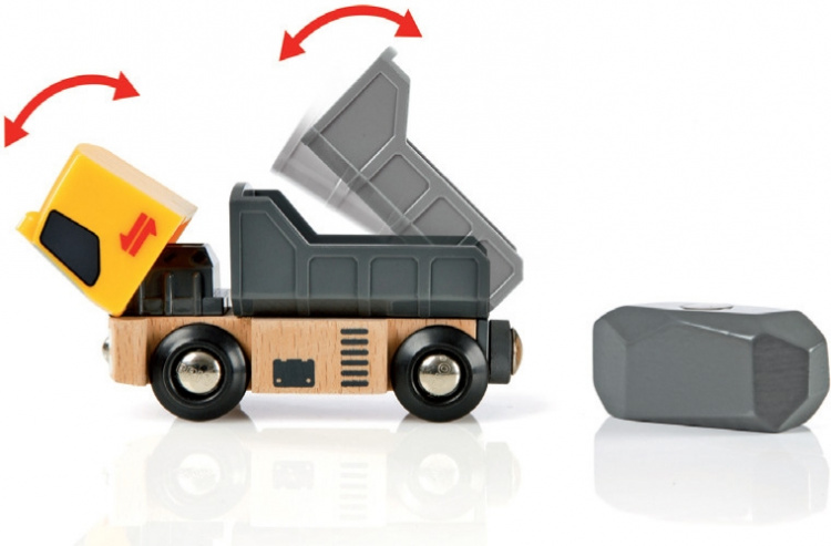 BRIO World 33210 - Rail & Road Järnväg- och väglastset