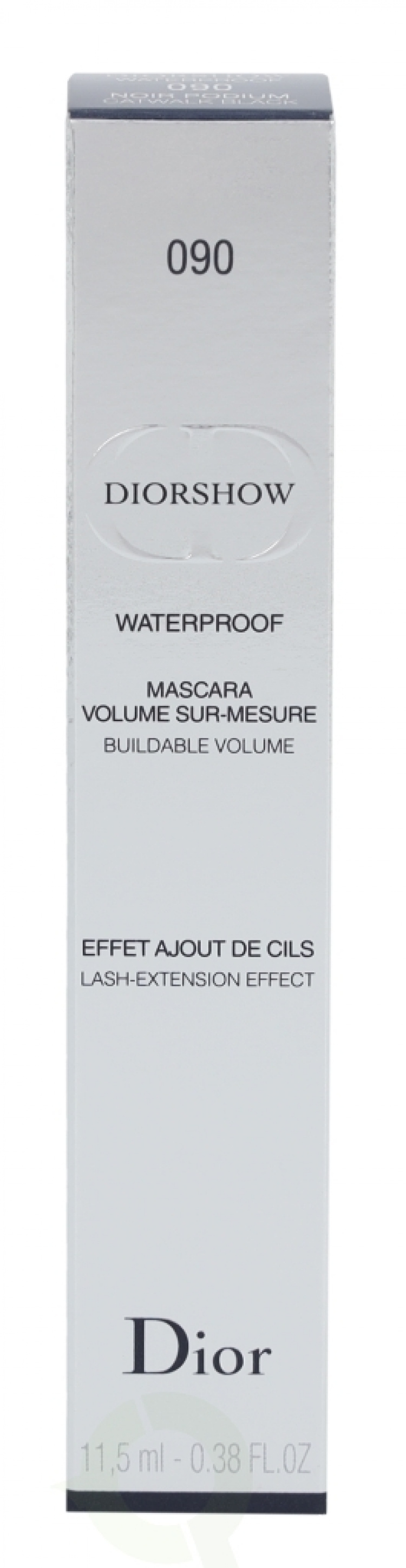 Christian Dior Dior Diorshow Waterproof Buildable Volume Mascara 11.5 ml #090 Catwalk Black
