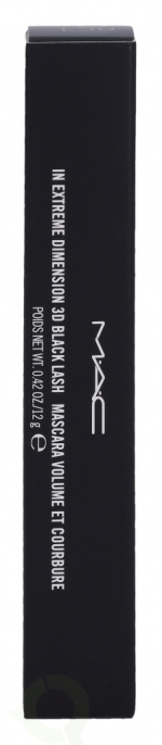 MAC In Extreme Dimension Lash Mascara 12 gr 3D Black