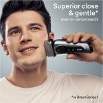 Braun Sølv Shaver 8517s