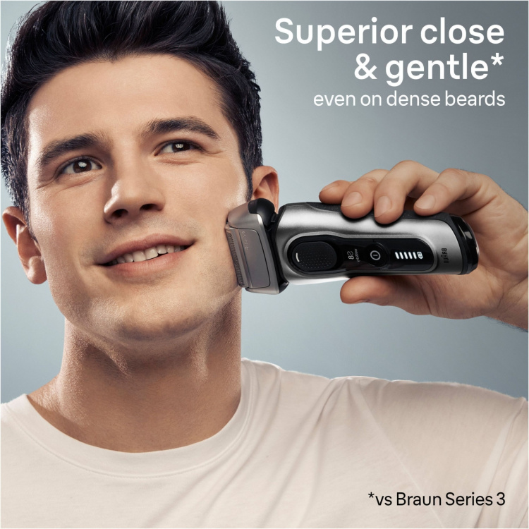 Braun Sølv Shaver 8517s