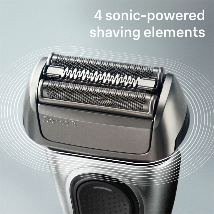 Braun Sølv Shaver 8517s