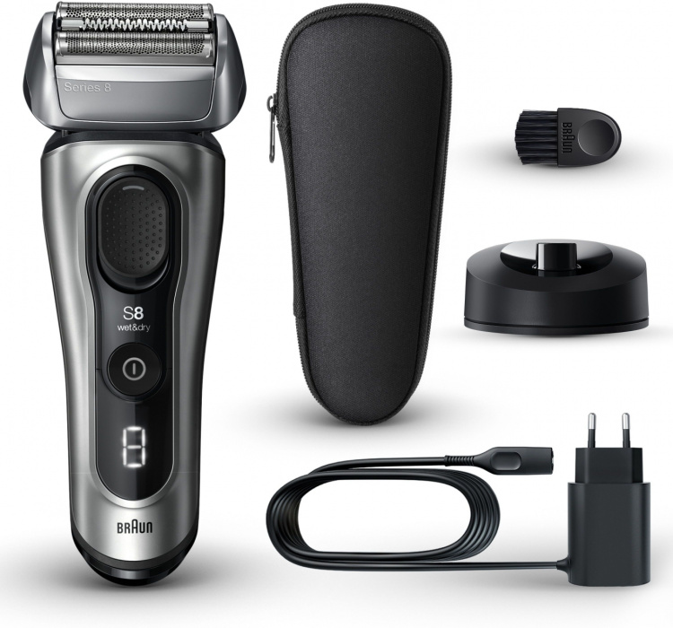 Braun Sølv Shaver 8517s